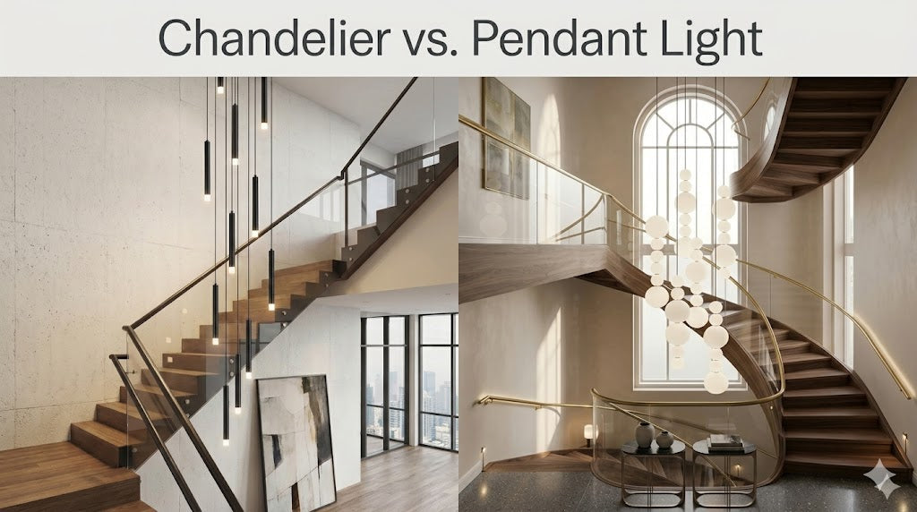 Chandelier vs. Pendant Light: What's the Difference and Which One Do You Need?