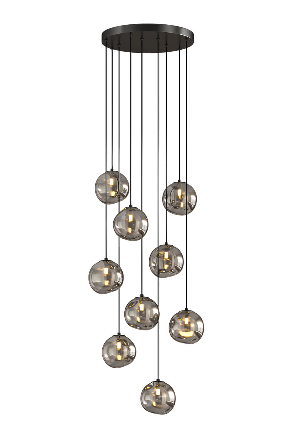 Glass Spherical Pendant Light