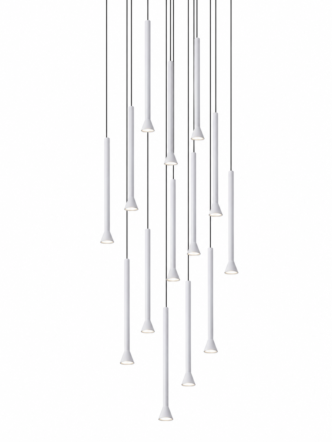 LED Multi Pendant Light | Brass | 14–37 Lights — Gleesia