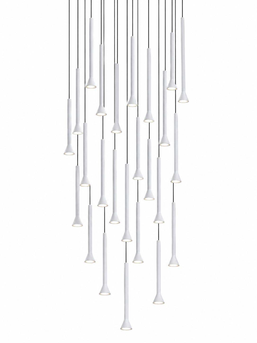 LED Multi Pendant Light | Brass | 14–37 Lights — Gleesia