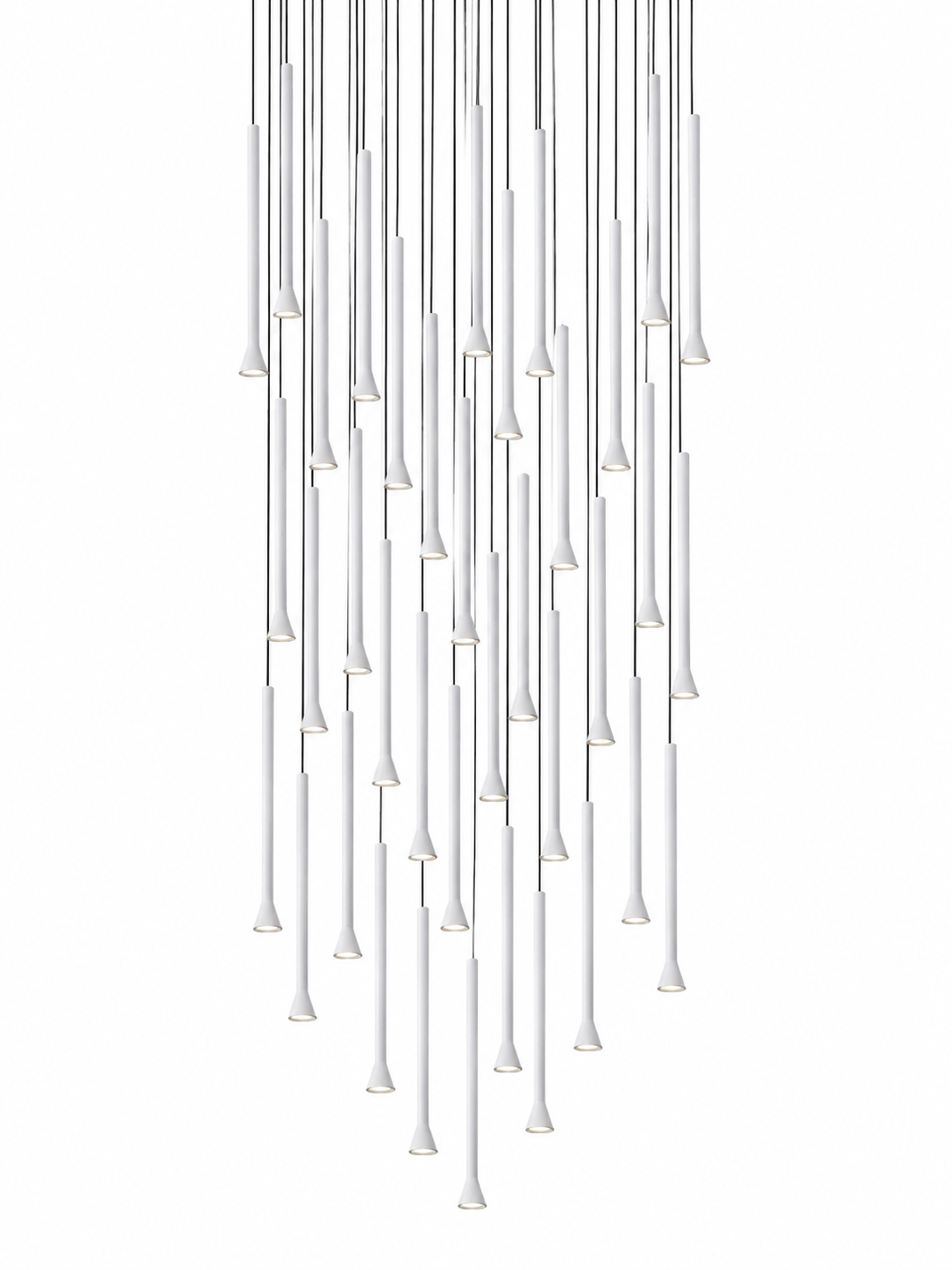LED Multi Pendant Light | Brass | 14–37 Lights — Gleesia