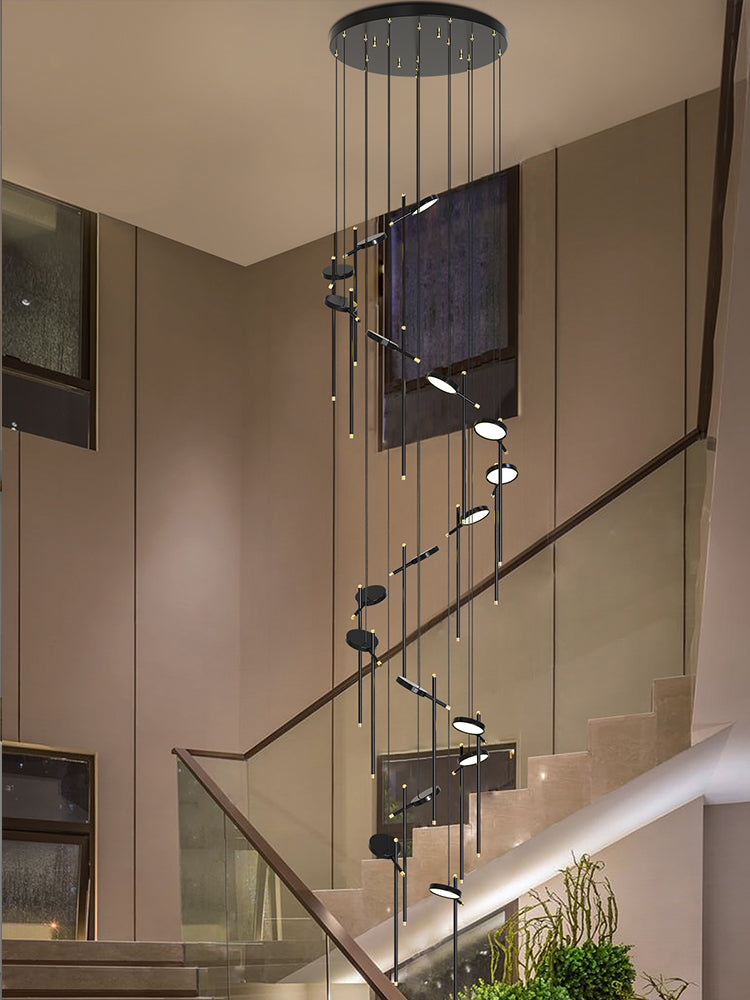 LED Staircase Pendant Light