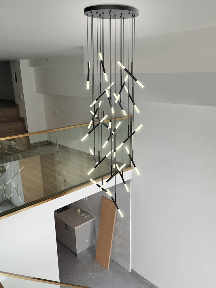 Metal Stick Pendant Light