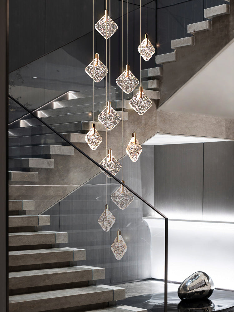 Rhombic Crystal Pendant Light