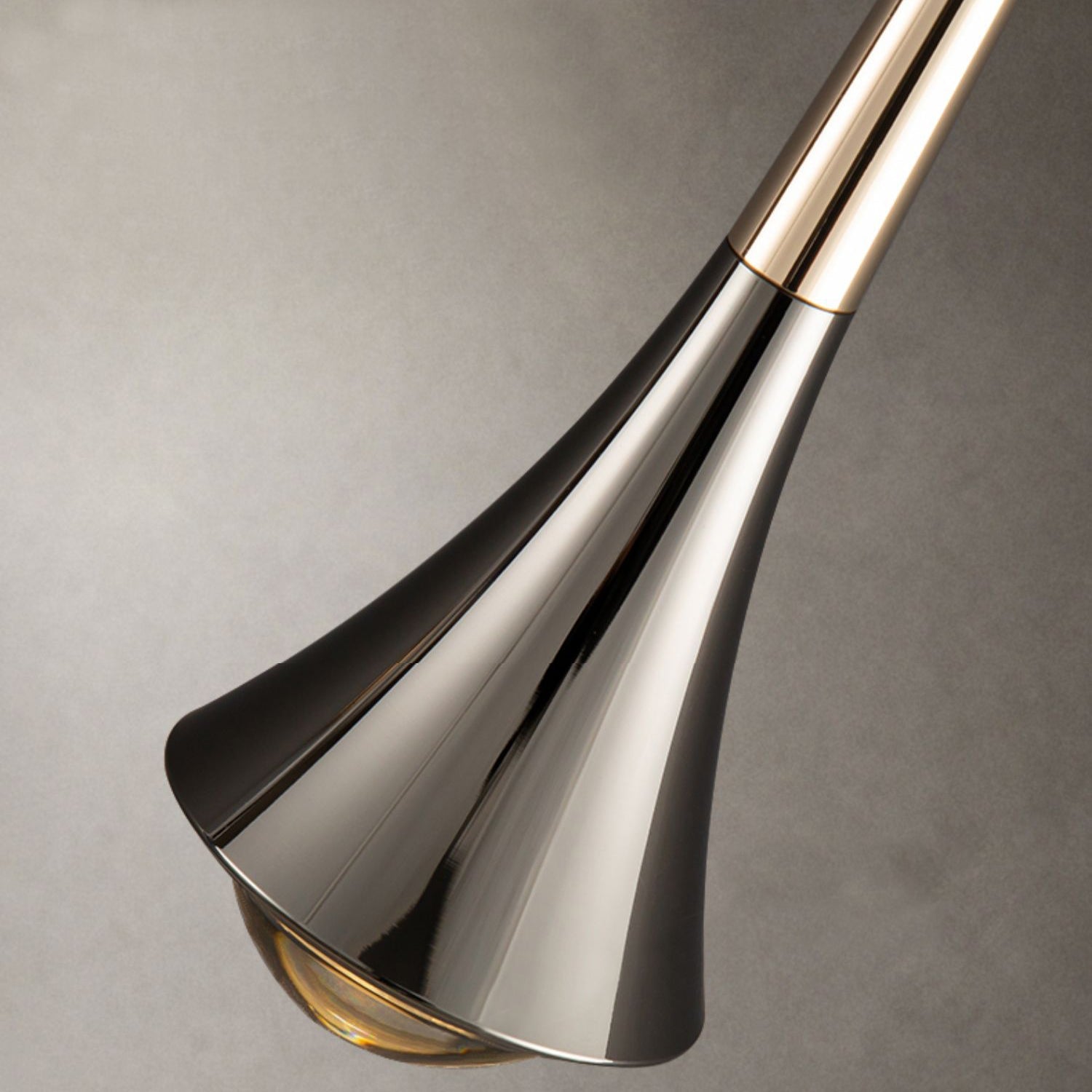 Elegant Symphony LED Pendant Light Chrome 7–15 Lights – product detail view